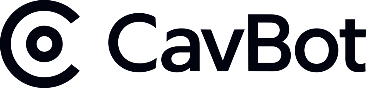 CavBot logo lockup